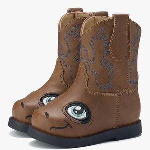 Baby Cowboy Boots Toddler Cowgirl Boots Infant Western Boots Round Toe